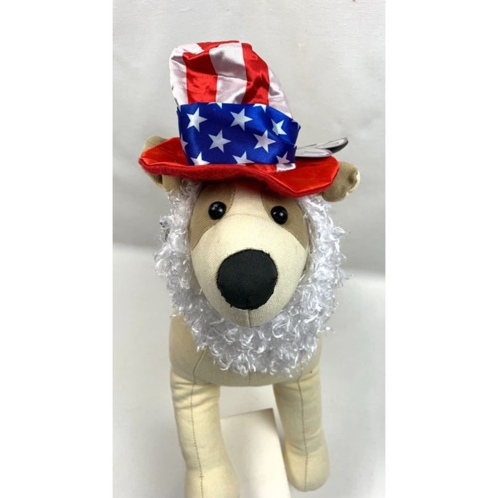 Rubie's Pet Shop Uncle Sam Hat for Dogs, S/M, NWT